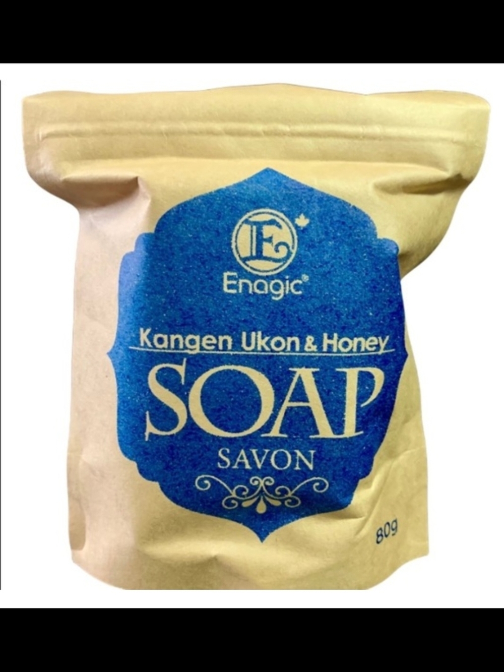 Japanese Kangen Ukon & Honey Soap  – ALL Natural 80g (2.8 oz) NEW - Multiple